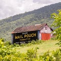 Painted barn ad Chew Mail Pouch Tobacco